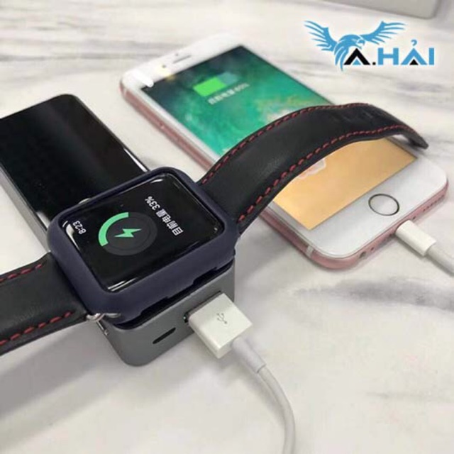 Sạc Apple Watch Không Dây Kiêm Sạc Dự Phòng