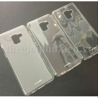 Ốp lưng samsung a8 2018 dẻo trong suốt loại tốt