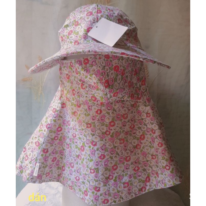 Mũ Nón chống nắng vành rộng nhiều họa tiết,may 2 lớpchất vải2dày mền mịn,ảnh thật giao ngẫu nhiên