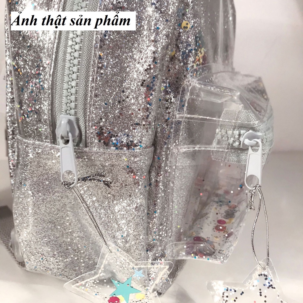 Balo Trẻ Em - Balo Zara Tai Mèo Bạc Siêu Đáng Yêu - Balo Siêu Nhẹ, Cho Bé Đi Học, Đi Chơi