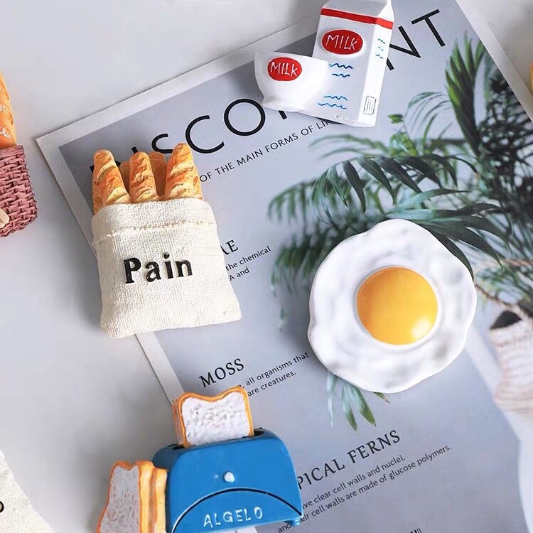 Nam Châm Hít Dán Dính Tủ Lạnh Siêu Mạnh Hình Phụ Kiện Nhà Bếp CUTE