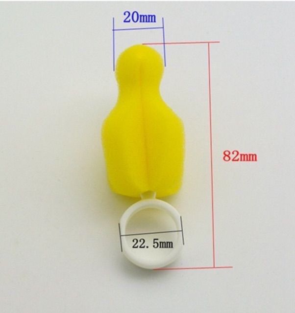 Cọ rửa bình sữa và núm ti ( dạng mút)