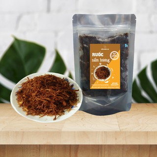1kg Ruốc nấm hương nguyên liệu Việt Nam - chia nhỏ 10 túi hút chân không