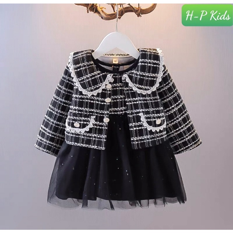 SÉT VÁY DẠ BÉ GÁI SIÊU CƯNG 2 CHI TIẾT DA1