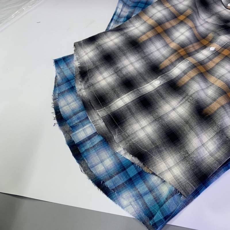 Sơ mi kẻ thiết kế 2 túi 2 bên, sơ mi kẻ pha màu SM41 | BigBuy360 - bigbuy360.vn