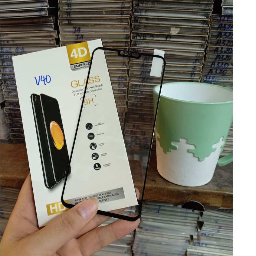 Kính cường lực 4D Full màn LG V40 ThinQ Full mang hình siêu cứng bảo vệ màn hình