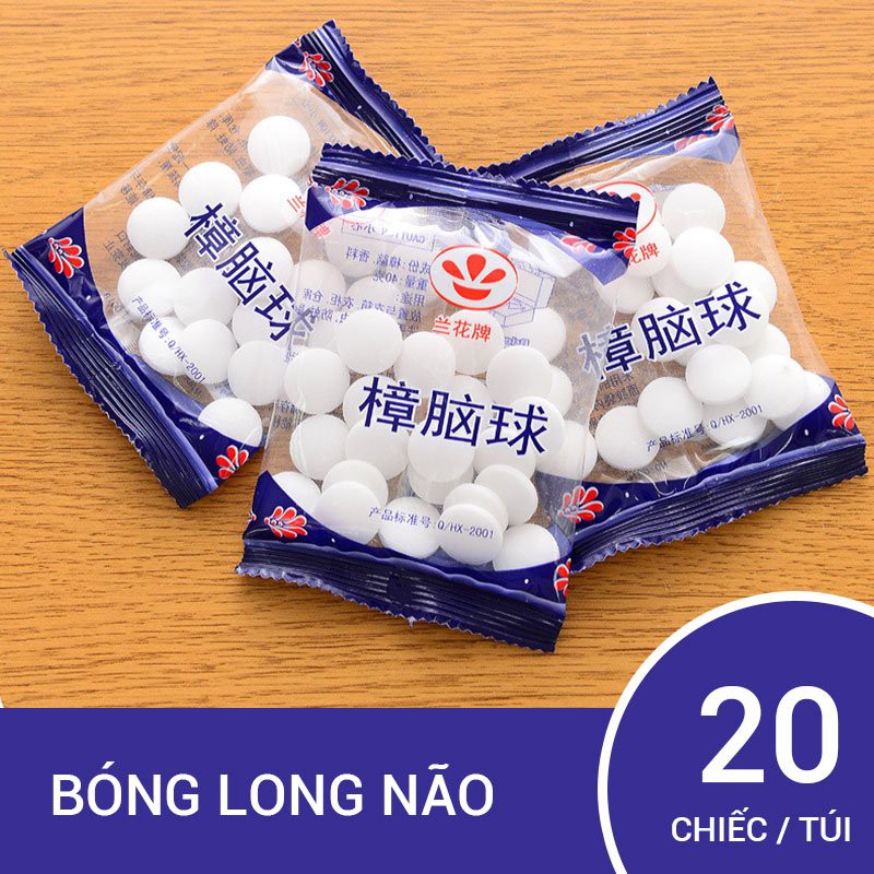 [Hàng Có Sẵn] Long Não Băng Phiến Thơm Khử Mùi, Đuổi Gián, Côn Trùng, Nấm Mốc, Khử Mùi Nhà Vệ Sinh