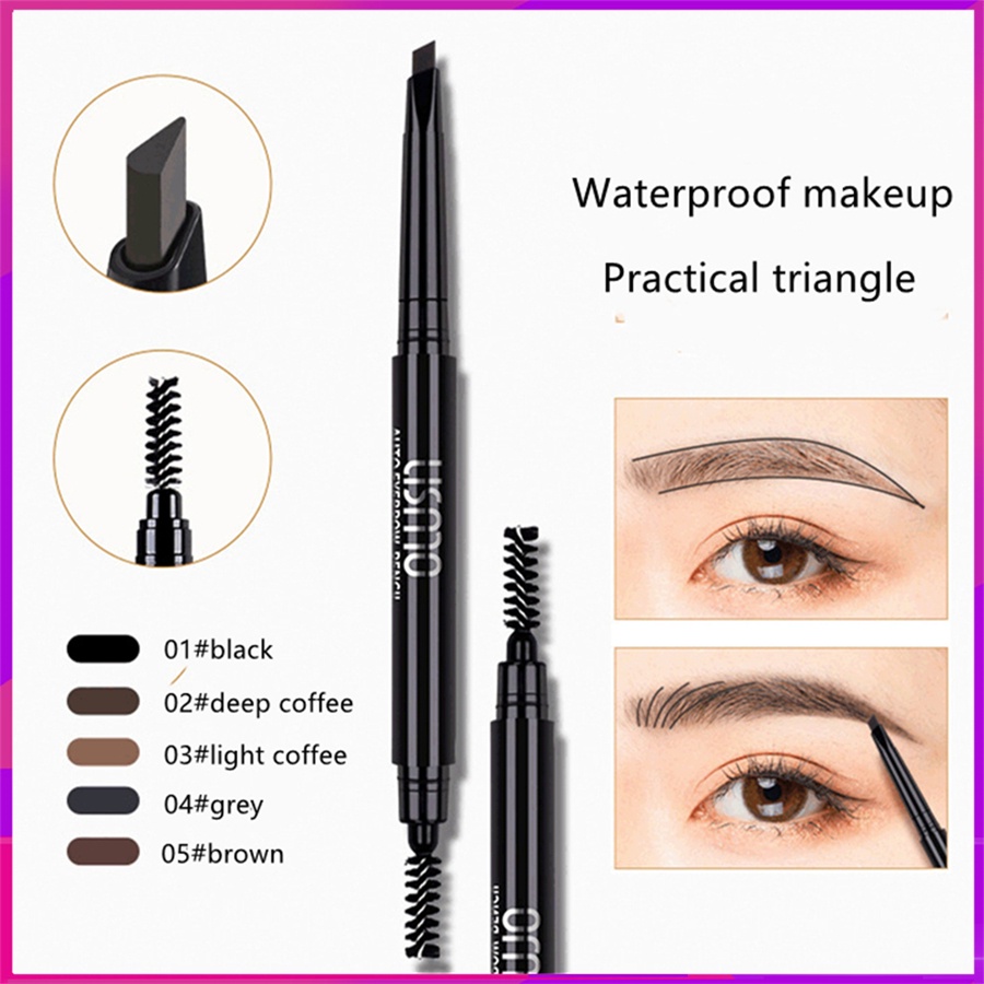 Bút chì kẻ lông mày Lismo không thấm nước lâu trôi màu sắc chân thật