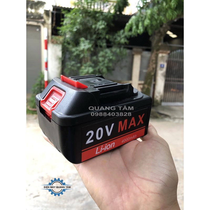 Pin Li-ion Sơ Cua 20V cho tất cả các máy khoan pin cầm tay [Chính Hãng Makute 5420-40A]