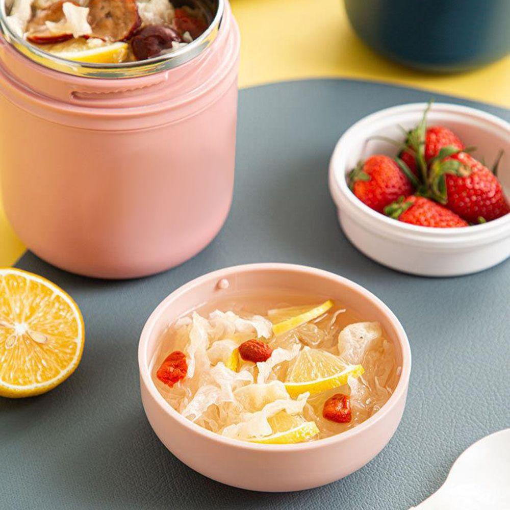 Hộp Đựng Cơm Trưa Hai Tầng Giữ Nhiệt Thời Trang Phong Cách Châu Âu