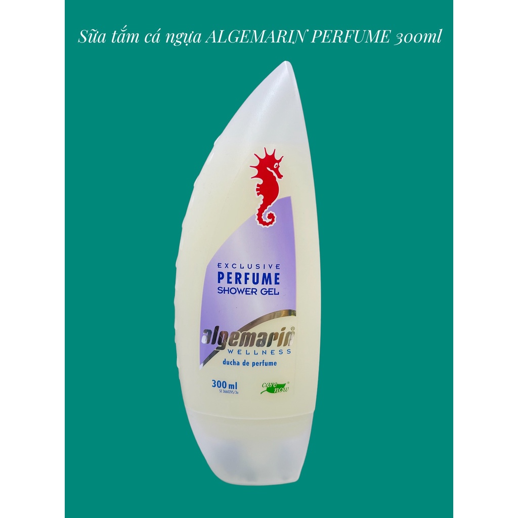 Sữa tắm cá ngựa Đức 300ml - 600ml ⚡ CAM KẾT CHÍNH HÃNG ⚡ Sữa tắm ALGEMARIN cao cấp hương hoa hồng giữ mùi thơm cực lâu