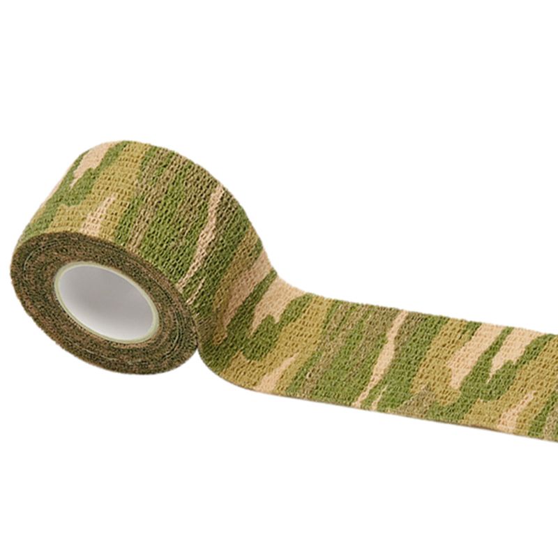 QQ Băng Quấn Bảo Vệ Tự Dính Họa Tiết Rằn Ri Có Thể Tái Sử Dụng Cho Thể Thao Săn Bắn Ngoài Trời