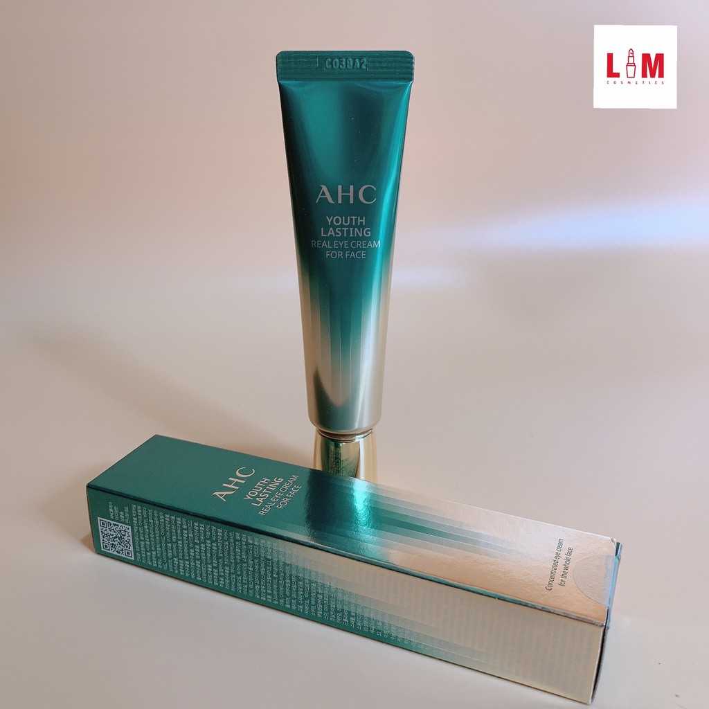 (Bản mới) Kem dưỡng mắt chống lão hóa và làm sáng AHC Youth Lasting 30ml [Chính Hãng]