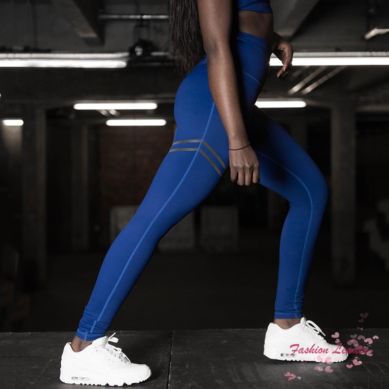 Quần legging dài ôm chân màu trơn co giãn cho nữ | BigBuy360 - bigbuy360.vn