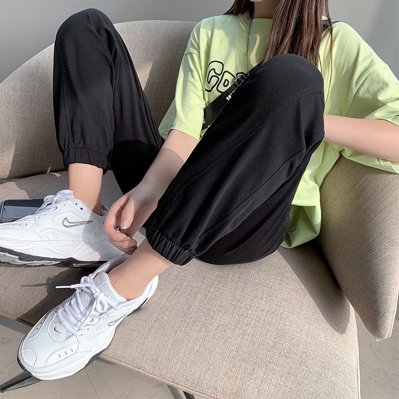 NRVP Quần Thể Thao Ống Rộng Phong Cách Thời Trang Hàn Quốc Dành Cho Nam Và Nữ