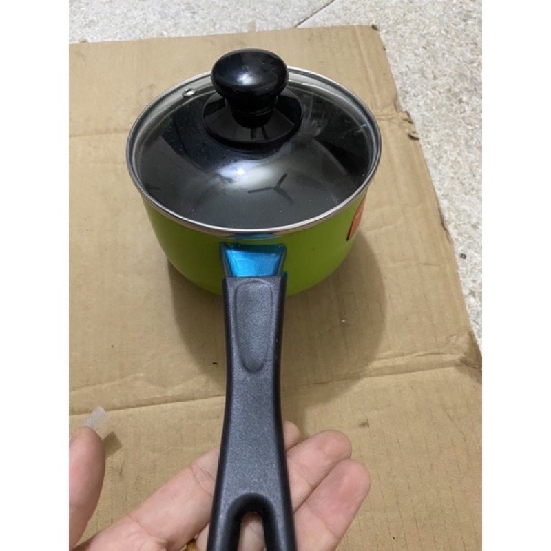 Nồi quấy bột chống dính cho bé - quánh nấu cháo 14cm