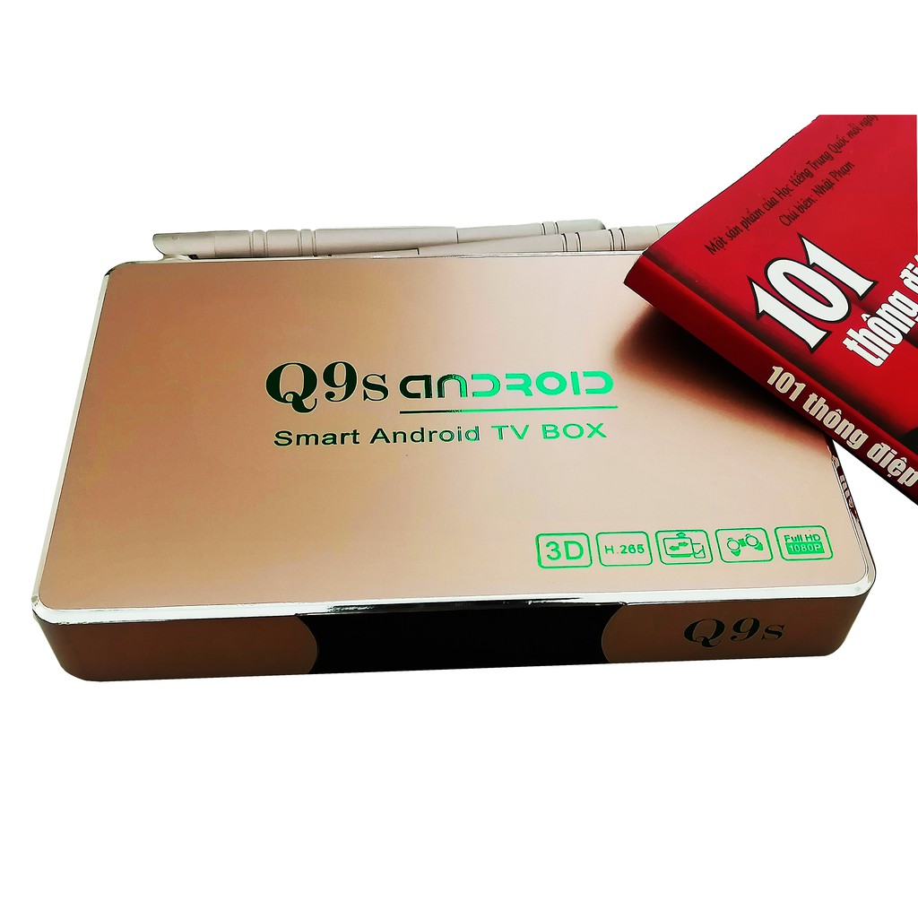 Android TV box GIÁ SỐC Tivi Box Q9s chuẩn 2GB RAM 4K 1080P HD Q9s cập nhật toàn diện phần mềm ATV 7.12