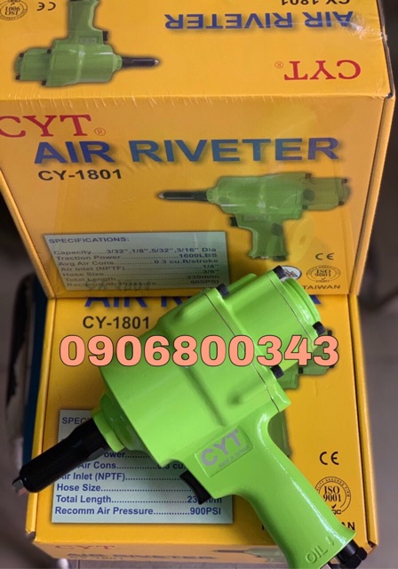 SÚNG RÚT ĐINH RIVER CYT CY-1801 DÙNG HƠI
