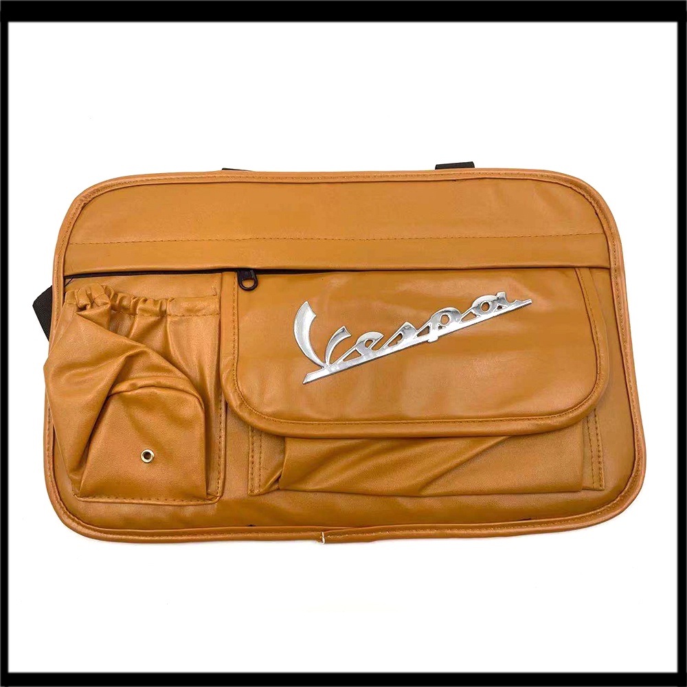 Túi da đựng đồ chống thấm nước cho xe Vespa gts300 GTS LX LXV Sprint Primavera 50 lambretta