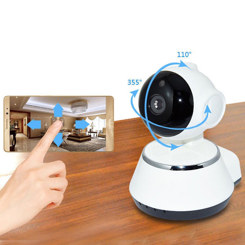 Camera V380, camera wifi IP V380 tích hợp microphone ghi âm thanh, đàm thoại 2 chiều - BẢO HÀNH UY TÍN - SALE SẬP SÀN