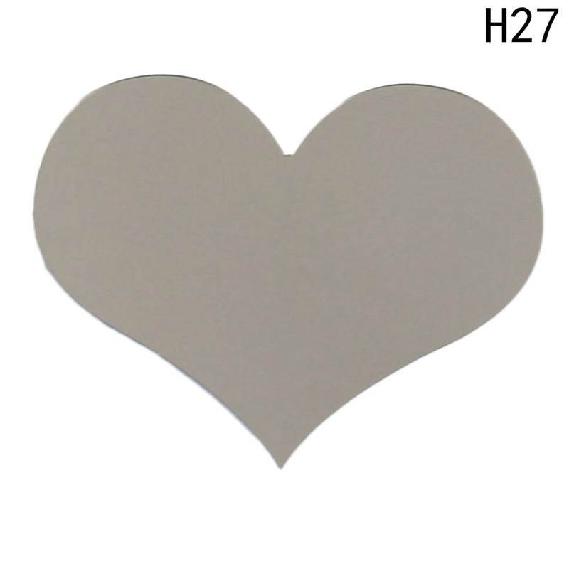Sticker Gương Dán Tường Hình Chữ U-Z 3d