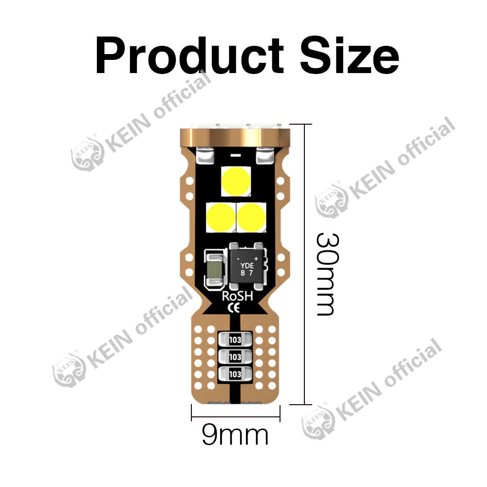 Bóng Đèn Led T10 W5W 194 168 501 Ánh Sáng Trắng Chuyên Dụng Dành Cho Ô Tô