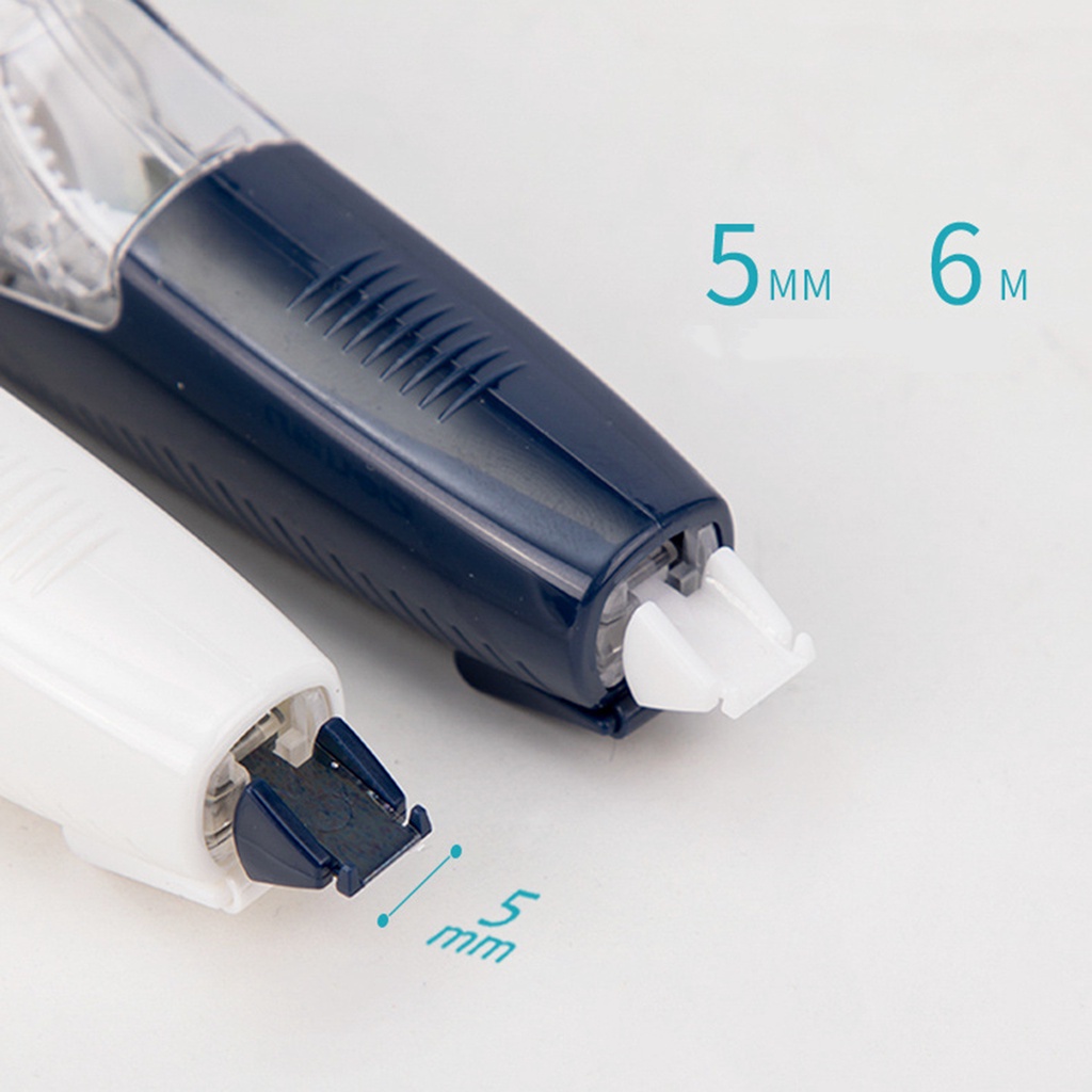 Deli Bút xóa kéo kèm ruột bút tiện dụng