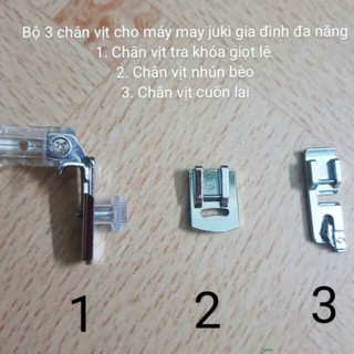 Bộ 3 chân vịt cho máy may juki gia đình