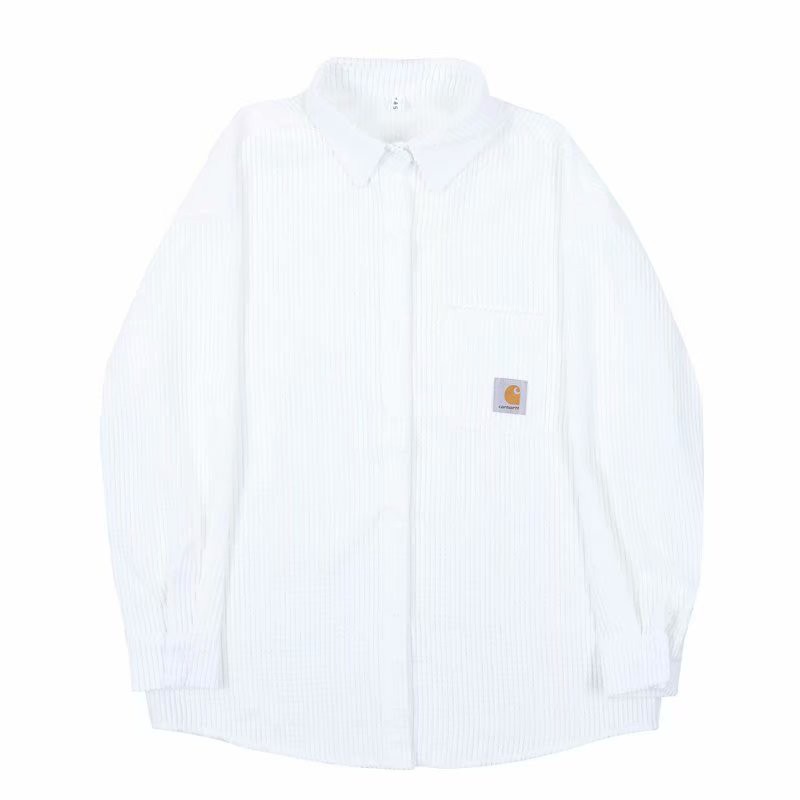 Áo Sơ Mi Tay Dài Dáng Rộng Kẻ Sọc Kiểu Nhật Bản Cá Tính Cho Nam Size M-2Xl
