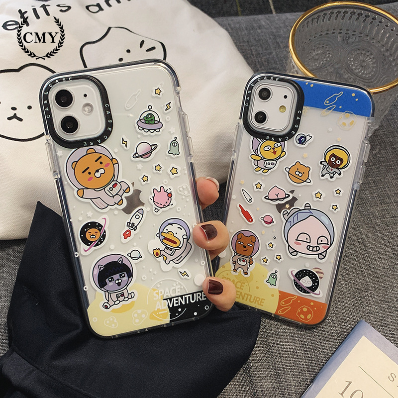 Ốp Điện Thoại Silicon Hình hoạt Hình Cho iPhone 11 Pro Max X Xr Xs Max 7 8 Plus Se 2020 | BigBuy360 - bigbuy360.vn