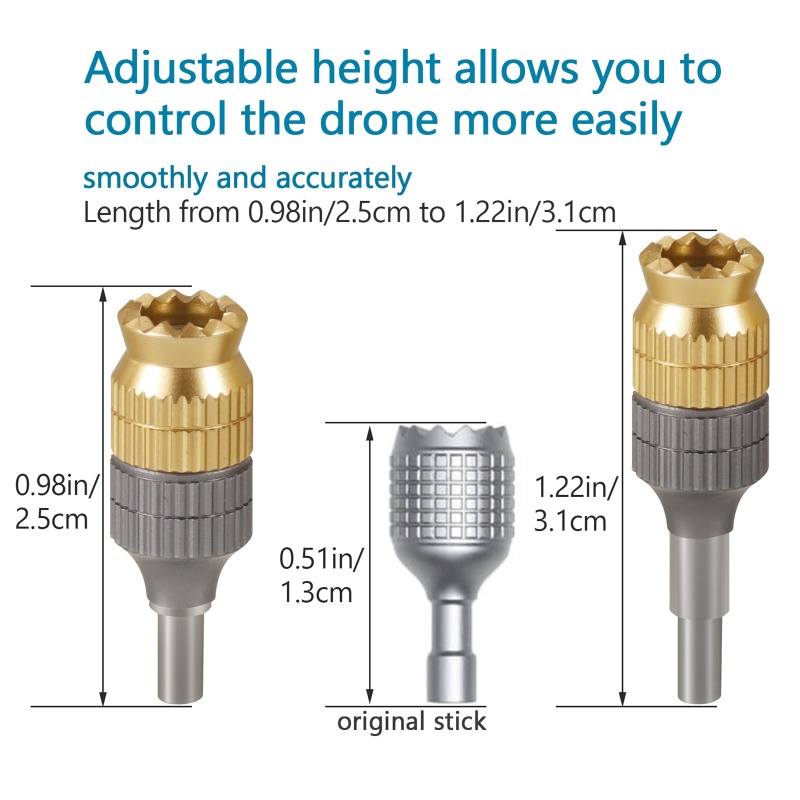 Cần Điều Khiển Từ Xa Mini 3 Pro Bằng Nhôm CNC Cho RC Mini 3 Pro Drone