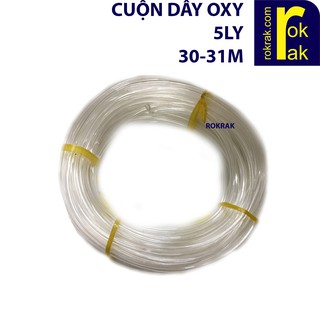 Cuộn dây oxy dẫn khí cho máy sục 5ly dài 30-31m
