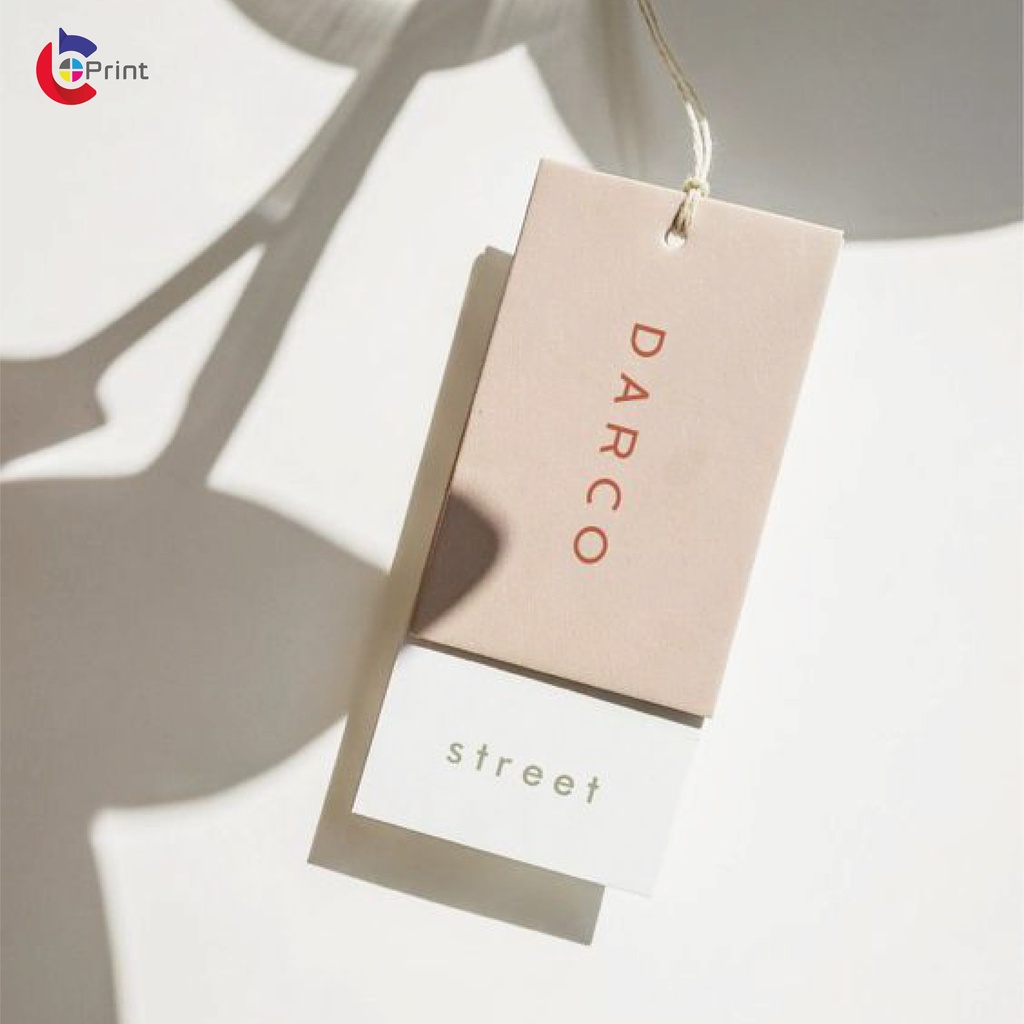 In nhãn mác quần áo - mác giấy - In theo yêu cầu