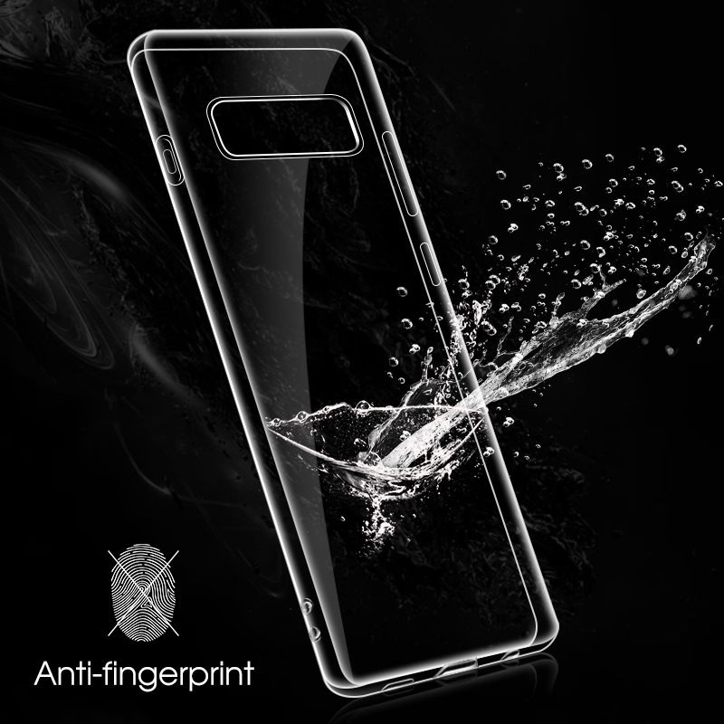 Ốp điện thoại Silicone TPU trong cho Samsung Galaxy M10 M20 M30 S8 S9 S10 Plus S10e A8 A9 Star Note 8 9