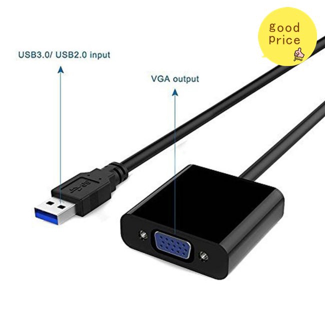 Cáp Chuyển Đổi Usb 3.0 Sang Vga