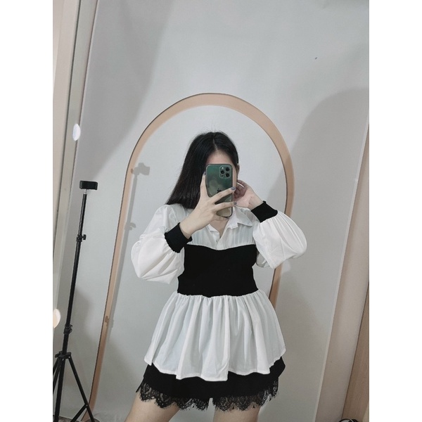 N.T BIGSIZE áo peplum