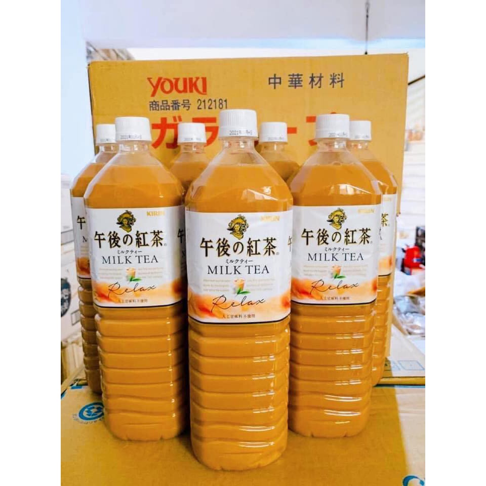 Trà Sữa Nhật Bản Milk Tea Kirin 1500ml Ít Ngọt Thanh Mát Tốt Cho Sức Khỏe Giải Khát Ngon Tuyệt Vời