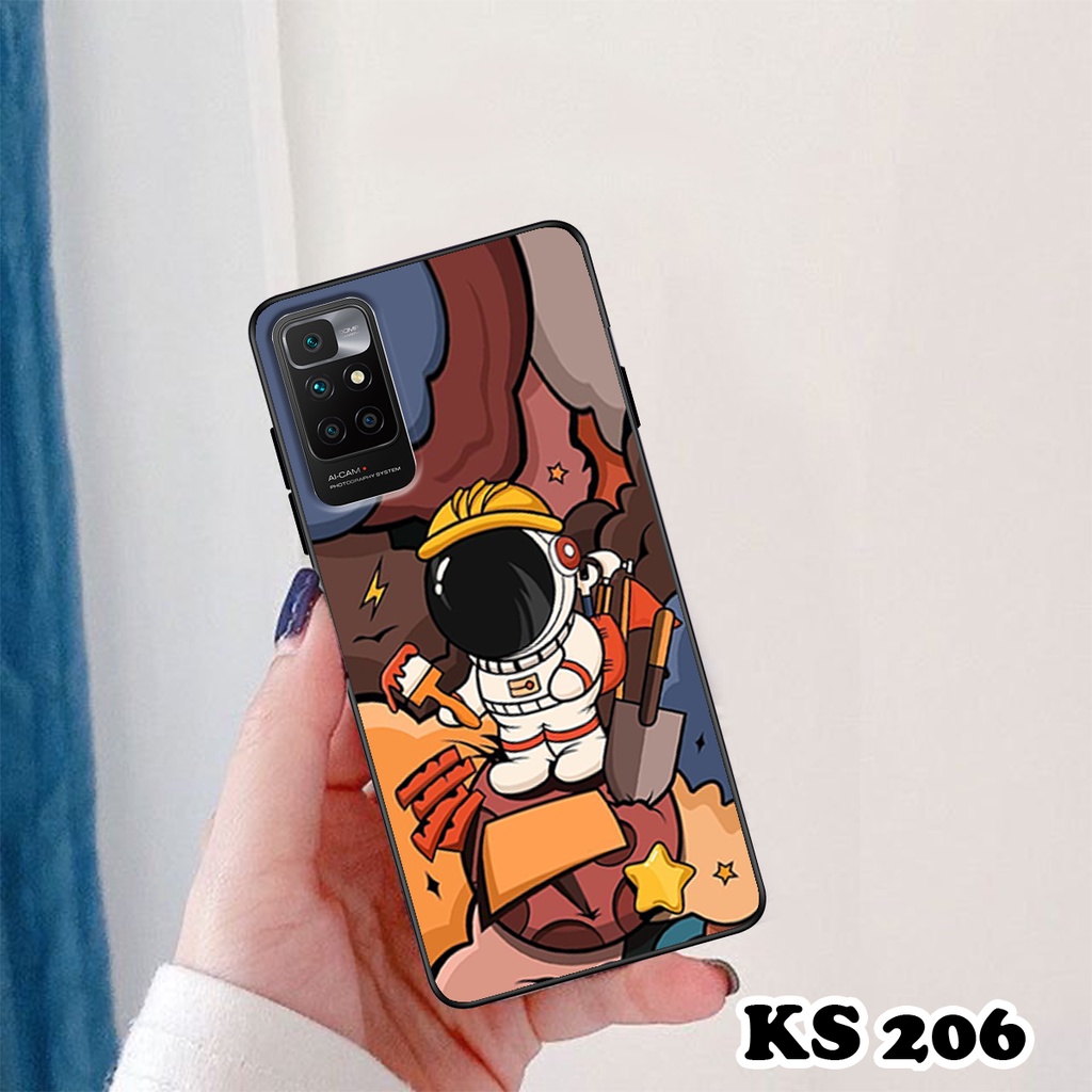 Ốp lưng Xiaomi Redmi 10 - Redmi 10A - Redmi 10C - Ốp in hình Phi hành gia cực hot