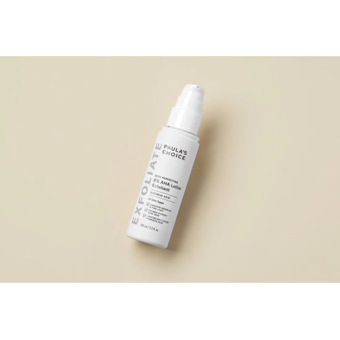 Tẩy Tế Bào Chết Hóa Học Đẩy Lùi Lão Hóa Paula's Choice Skin Perfecting 8% AHA Lotion 100ml