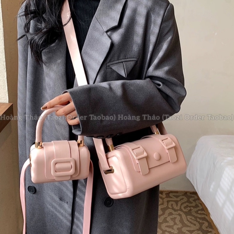 Túi hộp quai xách đeo chéo 2 size túi mini và size trung thiết kế mới nhiều màu chọn lựa ♥️