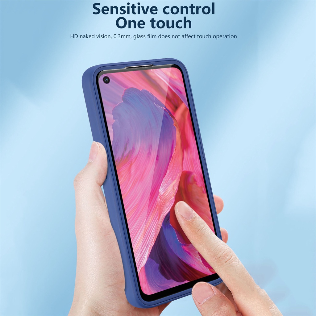 Ốp Điện Thoại Mềm Trong Suốt Bảo Vệ Toàn Diện 360 Độ Cho OPPO A16 A15 A15S A54 A53 A33 A9 A5 2020 A52 A92 A72