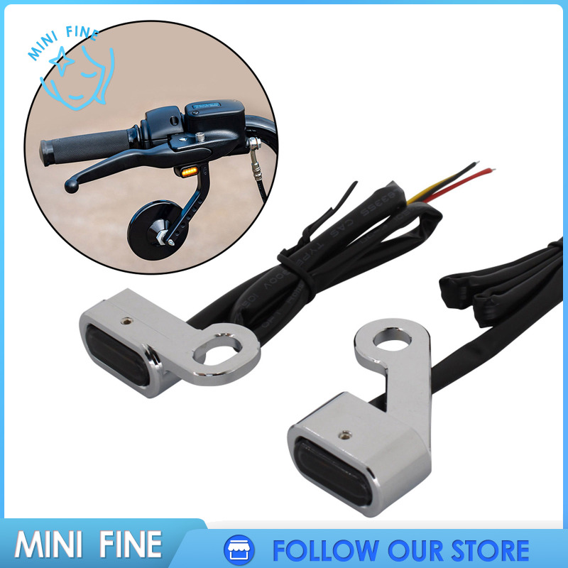 Đèn LED Xi Nhan Màu Cam Bạc Cho Harley Sportster 883 1200