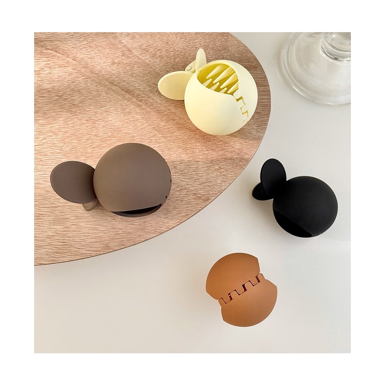 Kẹp Tóc Tròn Thiết Kế Xinh Xắn Thời Trang Cho Nữ