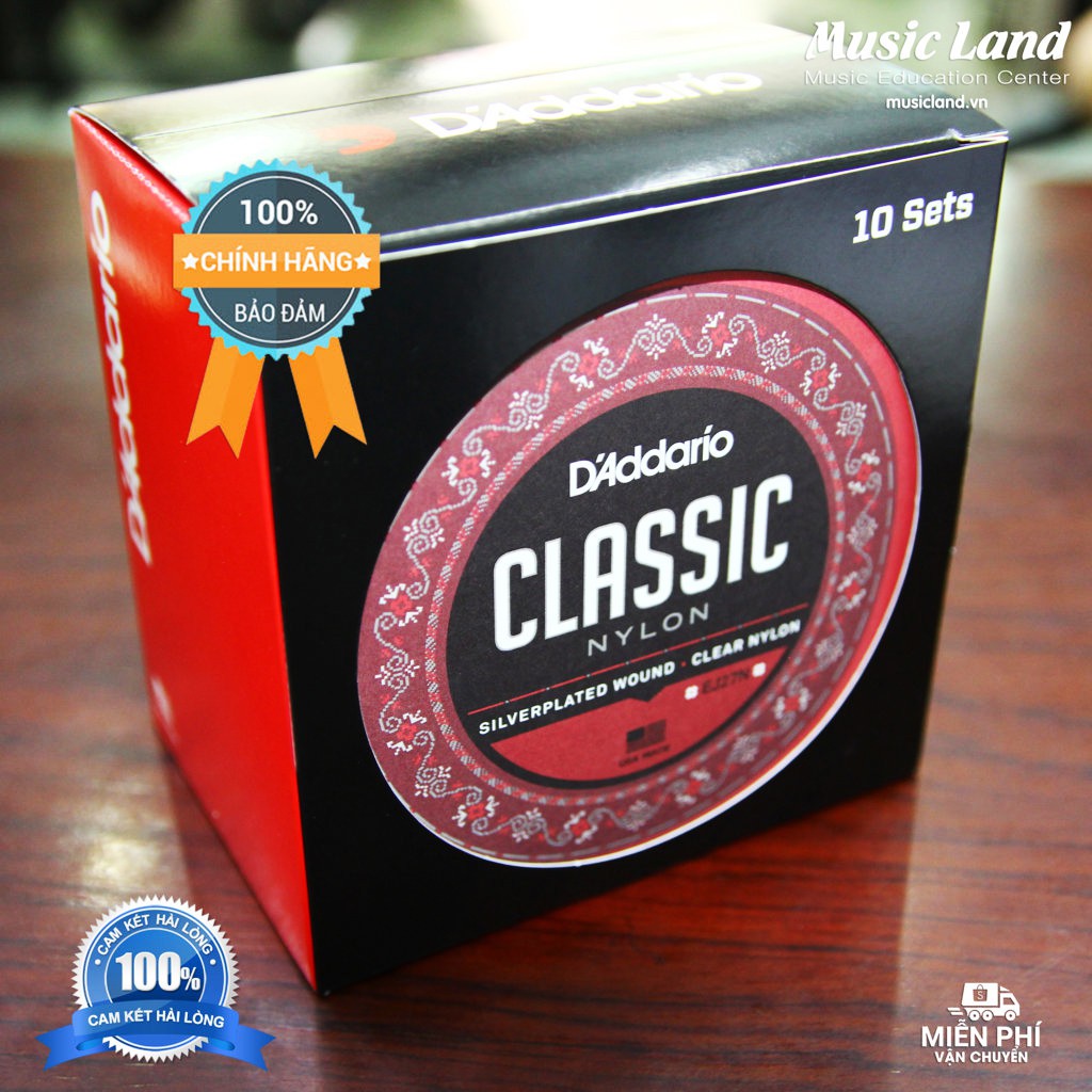 Dây đàn Guitar Classic D'addario EJ27N