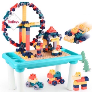 Bàn chơi lego đa năng, sáng tạo Learn Building Blocks