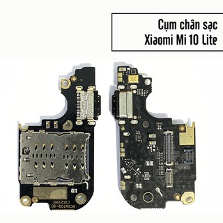Cụm chân sạc Xiaomi Mi 10 Lite, liền Mic nghe gọi