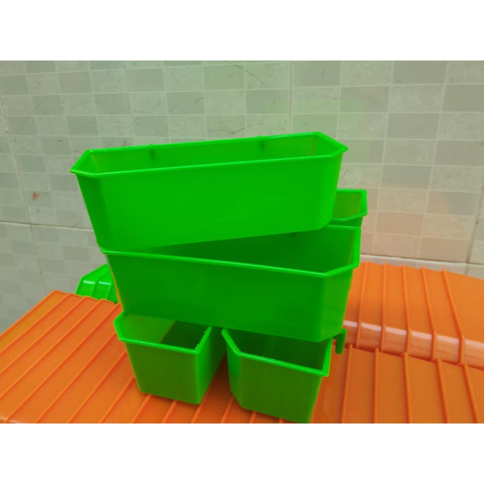Combo 5 Máng ăn chim chim gà loại 20 cm
