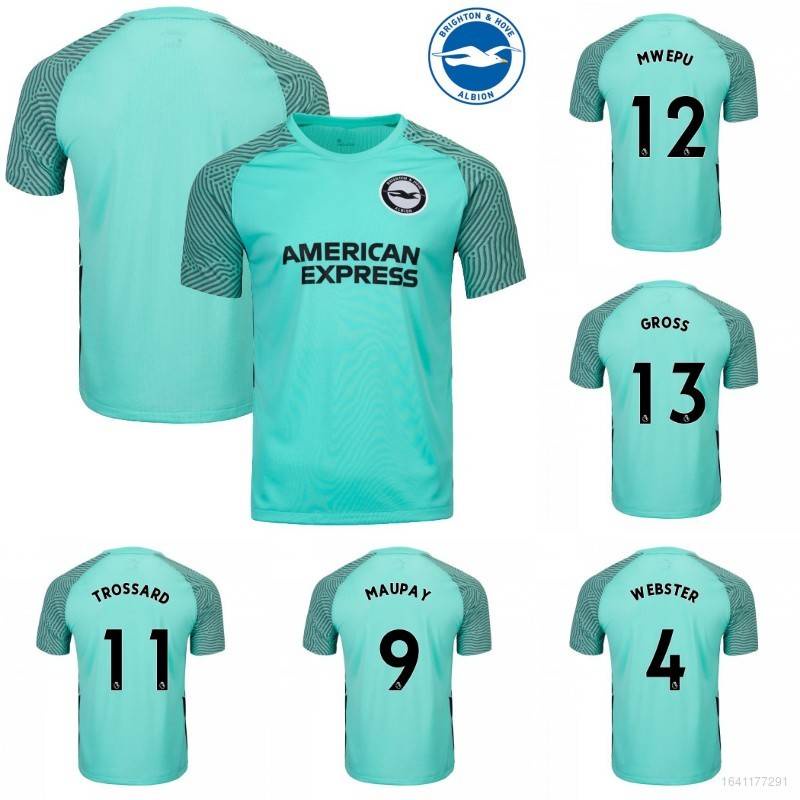 Áo thun bóng đá đội tuyển Brighton Hove Albion 2022
