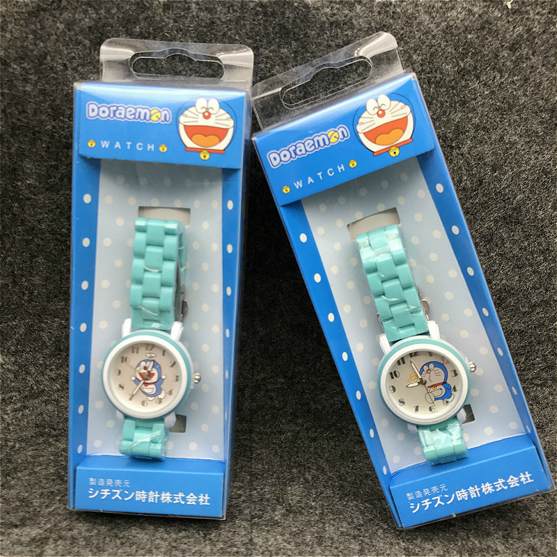 Đồng Hồ Đeo Tay Dây Sứ Mặt Hình Doraemon Dễ Thương | BigBuy360 - bigbuy360.vn