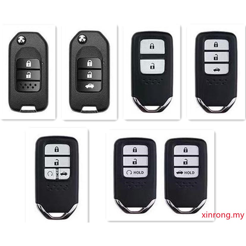 Ốp bảo vệ chìa khóa điều khiển từ xa bằng silicon cho Honda HRV / BRV / Jazz / CRV 2014-2021